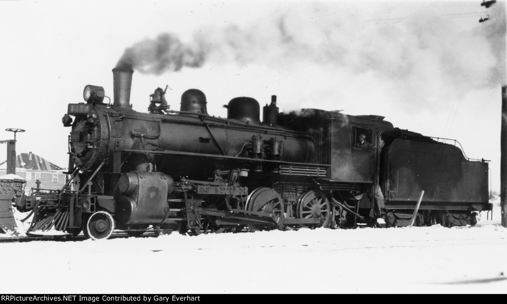 CN 4-6-0 #1114 - Canadian National